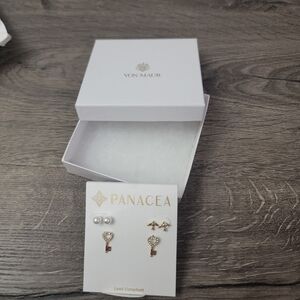 Women's 3pk earrings by Panacea NEW